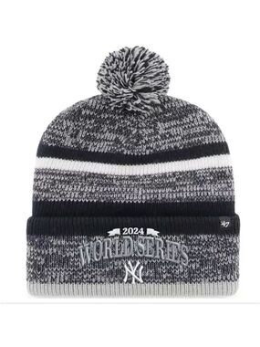 '47 Brand New York Yankees 2024 World Series Knit Beanie Adult
